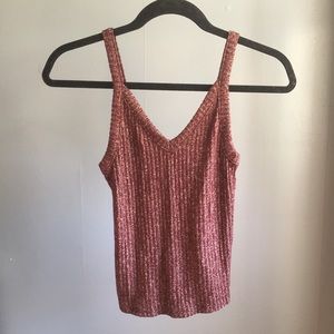 AEO ribbed marbled tank